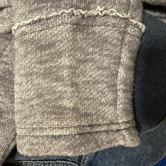 Free People denim knit jacket - Picture 8 of 12